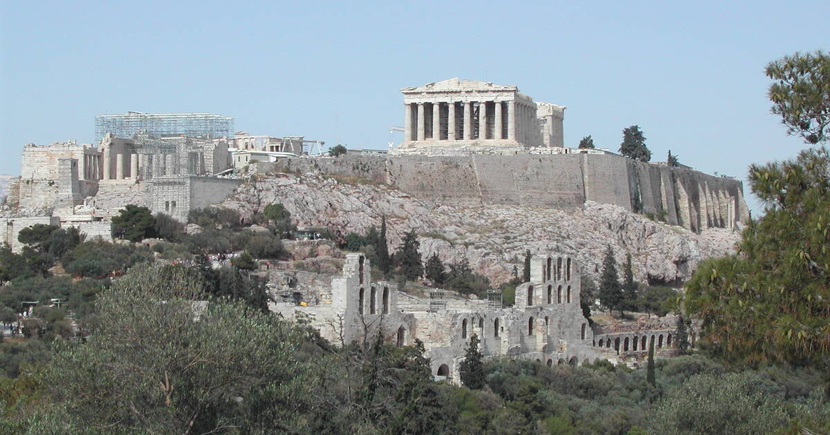 Acropolis Athens Greece UNESCO heritage temple